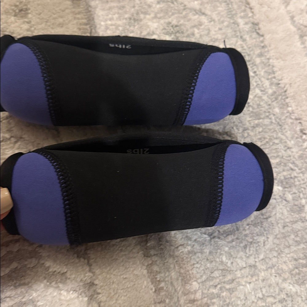Danskin Now Black and Purple Fitness Weights - Picture 2 of 3